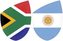 AFRIQUE DU SUD + ARGENTINE
